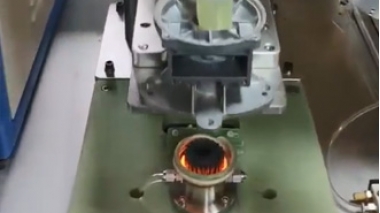电机齿轮自动化热装